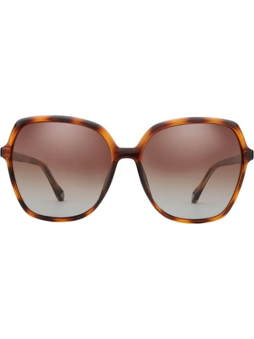 Women's Polarized Oversized Square Sun Glasses Shades UV400 Protection Tortoise